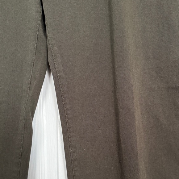 Madewell Women’s Dark Green Chinos Size 32 - Picture 3 of 7